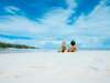couple plage  conciergerie Guadeloupe 